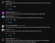 Fans critical of the fight (Image via Penguinz0)